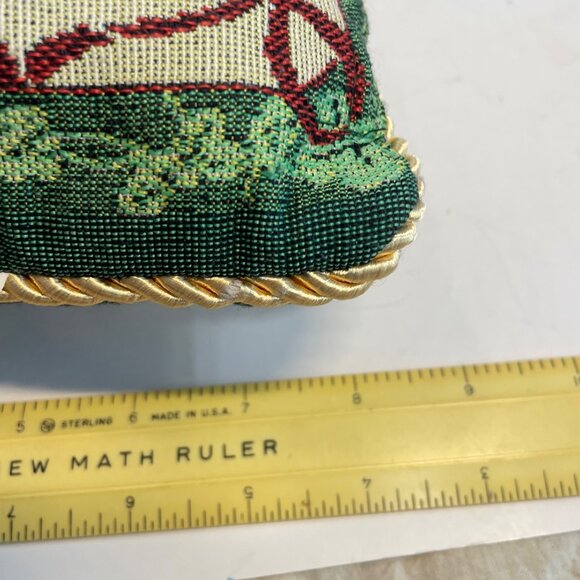 Decorative Throw Pillow With Irish Four-Leaf Clover Quote & Gold Trim - "A Best - Picture 7 of 9